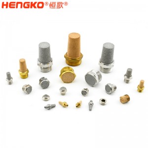 廠(chǎng)家供應(yīng)各種型號(hào)鉑螺紋燒結(jié)銅不銹鋼氣動(dòng)消聲器消音器耐高溫工業(yè)降噪