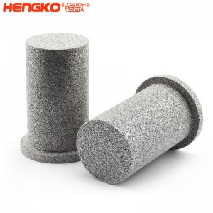 源頭廠家0.1-90μm不銹鋼濾筒透氣性好過濾精準(zhǔn),用于制藥器械金屬粉末燒結(jié)濾芯
