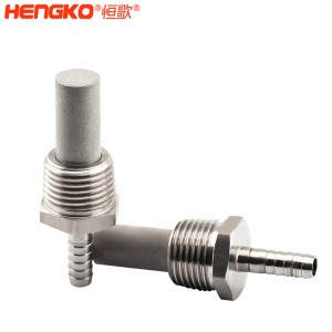 大批量定制氫氣發(fā)酵微孔臭氧擴散曝氣頭用于家庭DIY釀造啤酒工具