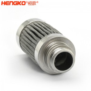 恒歌供應(yīng)不銹鋼燒結(jié)網(wǎng)過濾器_耐腐蝕耐高溫多層絲網(wǎng)高強(qiáng)度易清洗濾芯