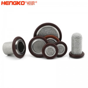 恒歌不銹鋼316L真空卡環(huán)濾芯耐高溫透氣均勻耐壓,工業(yè)衛(wèi)生級不銹鋼濾片過濾器