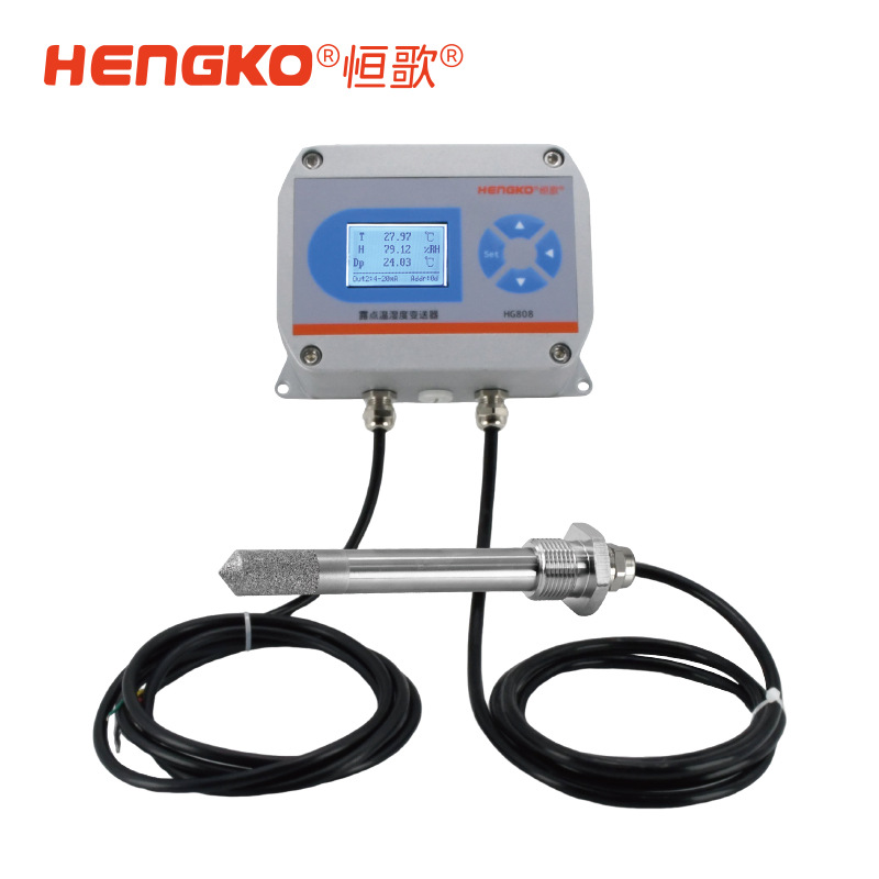 HG808-T系列溫濕度變送器,一款可用在200°C高溫工業環境的變送器 Featured Image