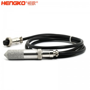 廠(chǎng)家生產(chǎn)RHT2X系列溫濕度探測(cè)儀帶耐高溫耐腐蝕IP65級(jí)防水不銹鋼探頭