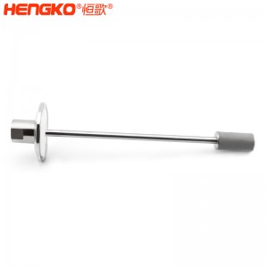 廠家批發316L不銹鋼長桿不銹鋼曝氣頭耐腐蝕防塵，用于二氧化碳/氧氣擴散