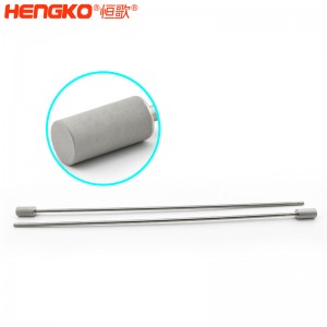 廠家批發316L不銹鋼長桿不銹鋼曝氣頭耐腐蝕防塵，用于二氧化碳/氧氣擴散