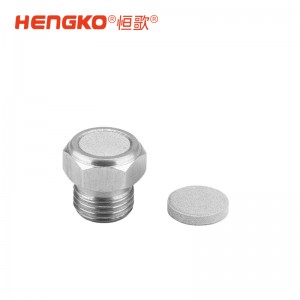 不銹鋼電磁閥消聲器_氣泵空壓機除塵降噪過濾器