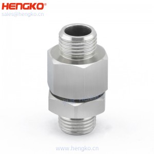 恒歌微納米級不銹鋼316內(nèi)聯(lián)過濾器0.2-120微米耐高溫耐腐蝕制藥工業(yè)可用，來圖定制