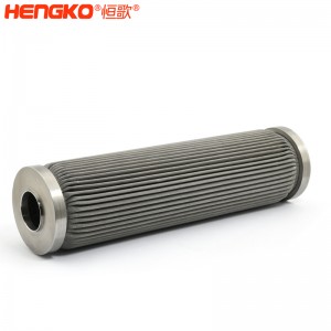 廠家直銷不銹鋼燒結多層絲網濾芯耐腐蝕易清洗,用于制藥化工