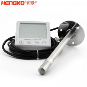 不銹鋼溫濕度探測(cè)器法蘭盤(pán)探頭外殼_透氣防水防爆用于氣象站測(cè)量