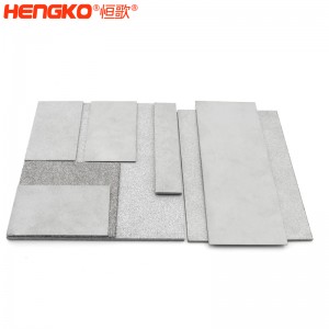 廠家直銷316不銹鋼粉末燒結濾板高強度耐高溫耐腐蝕，化工制藥過濾不銹鋼過濾器