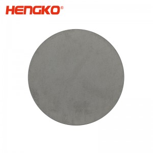 燒結不銹鋼過濾片防塵防爆透氣，廠家直銷微納米級多孔金屬濾芯