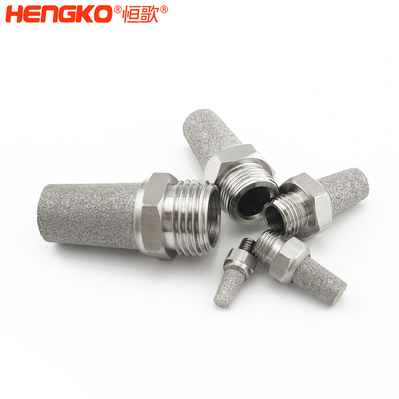 恒歌絲網/粉末不銹鋼濾芯氣動消聲器消音降噪耐腐蝕,應用于通風管排氣消聲 Featured Image