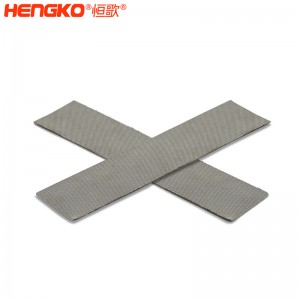 定制316L燒結網板五層過濾網耐腐蝕耐高溫,應用于污水過濾