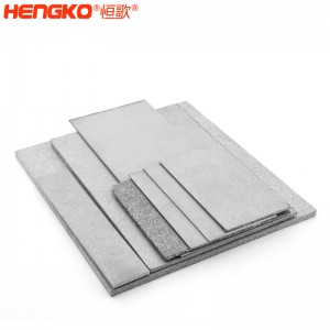 廠家直銷316不銹鋼粉末燒結濾板高強度耐高溫耐腐蝕，化工制藥過濾不銹鋼過濾器