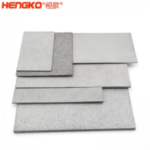 廠家直銷316不銹鋼粉末燒結濾板高強度耐高溫耐腐蝕，化工制藥過濾不銹鋼過濾器