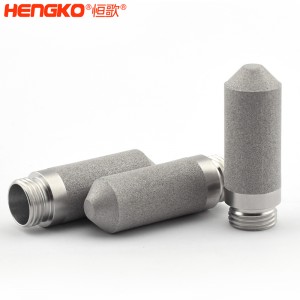 恒歌溫濕度傳感器錐形探頭保護罩_316L不銹鋼探頭外殼防水防塵農業(yè)土壤用