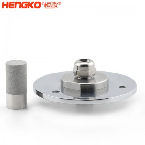 不銹鋼溫濕度探測(cè)器法蘭盤(pán)探頭外殼_透氣防水防爆用于氣象站測(cè)量